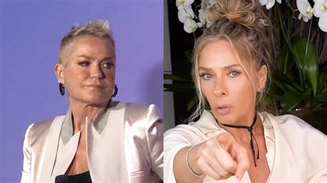 Foto Xuxa X Adriane Galisteu Detalhes Pol Micos Da Rela O Das Duas