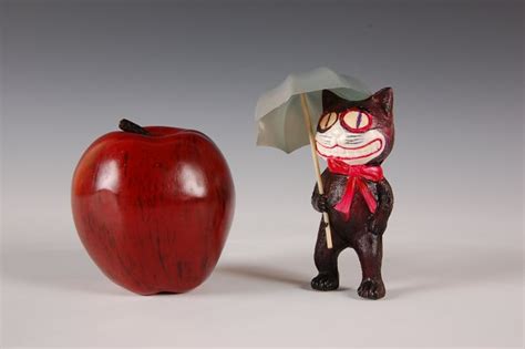 Felix The Cat Celluloid Figure With Umbrella Lot 540