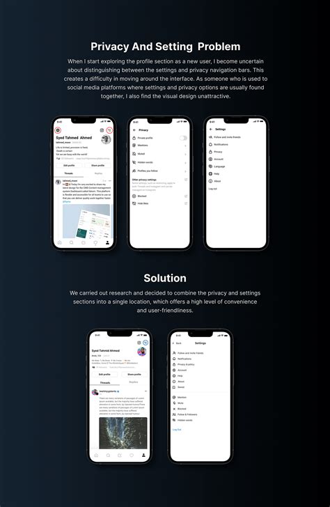 Threads Ui Ux Problem Solving Case Study Behance