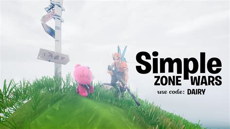 Simple Zone Wars [ dairy ] – Fortnite Creative Map Code