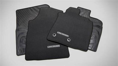 Genuine Toyota All Weather Rubber Floor Mat Set Front Pair