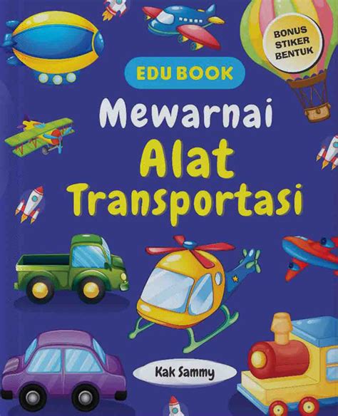 Edu Book Mewarnai Alat Transportasi CV Tirta Buana Media