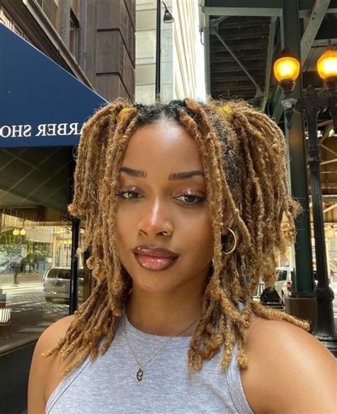 Pin By Bexley On Female Loc Styles Natural Hair Styles Dreadlock