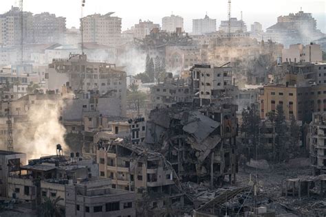 Photos Show Scale Of The Destruction Of Israel Air Attacks On Gaza