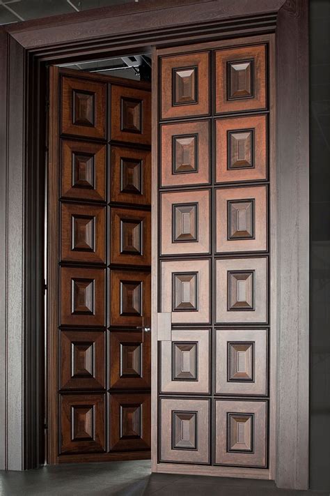 ДВЕРЬ РАСПАШНАЯ Коллекция Классицизм Wooden main door design Wood