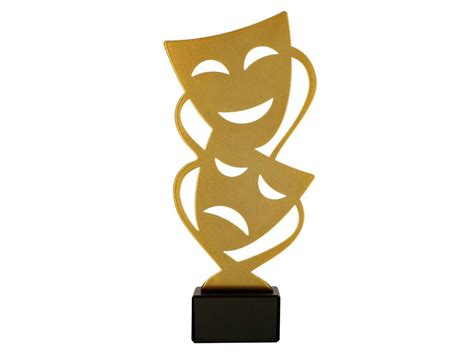 Kovová športová trofej DIVADLO pre víťazov | Poharebest.sk