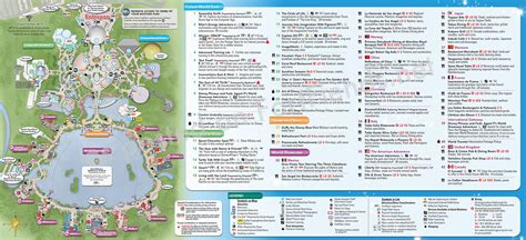 HayleysMom on Disney: Epcot map - 2015