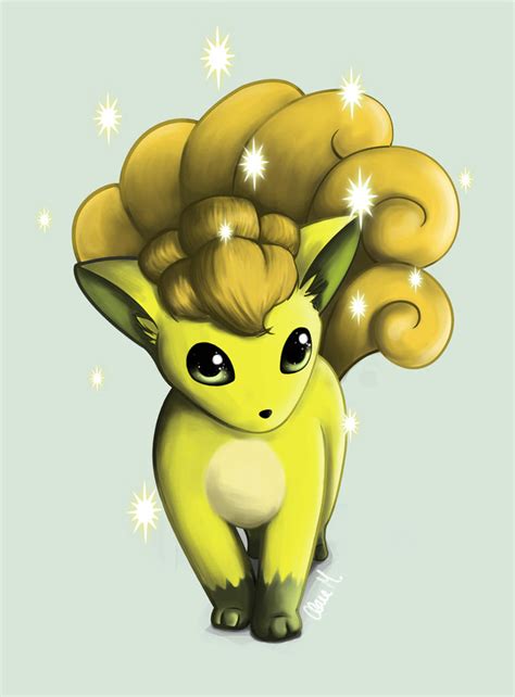 Shiny Vulpix by OutlawSiS on DeviantArt