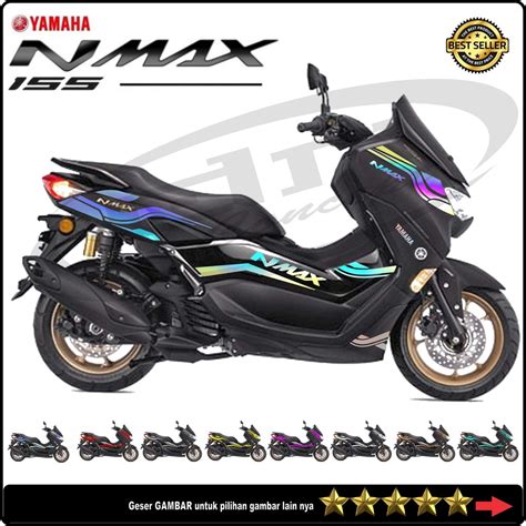 Cutting Sticker All New Nmax Variation Hologram Lis Body Sticker