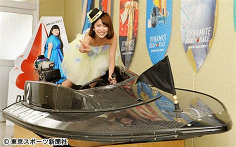 写真：【桐生ボート・ドラ恋ガールがヤマト発動機を探訪】 東スポweb