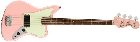 Squier Fsr Affinity Series Jaguar Bass H Shell Pink Bajo Eléctrico De Cuerpo Sólido