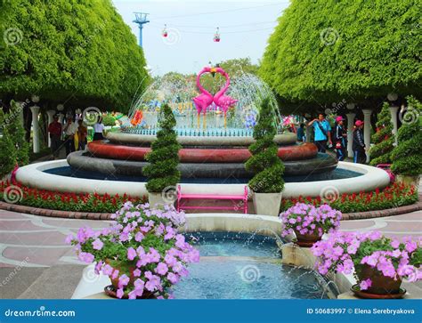 Love Garden Dream World Park Bangkok Editorial Photography Image Of