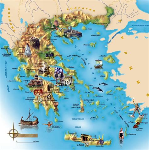 MAPA DE GRECIA - MOCHILEROS VIAJEROS