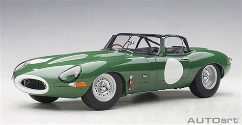 Autoart Jaguar E Type Lightweight Opalescent Dark Green P