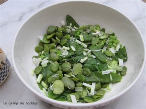 Salade croquante aux légumes de printemps Cuisine de Tantine