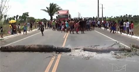 G Em Protesto Contra A Pec Ind Genas Bloqueiam A Br No Ma