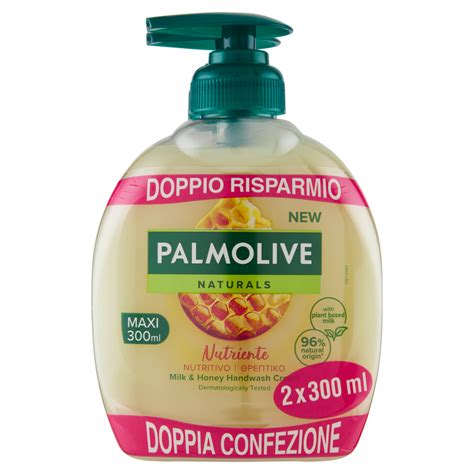 Palmolive Sapone Liquido Mani Naturals Latte E Miele 2x300 Ml Carrefour