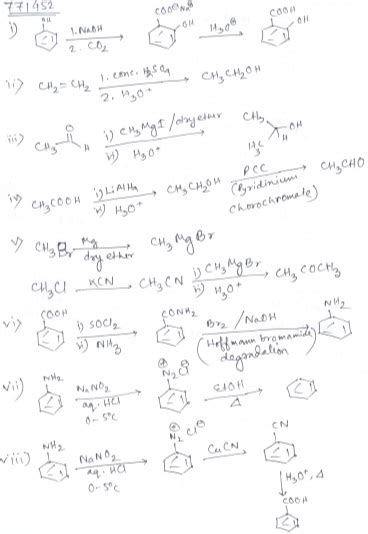 How Will You Convert The Following I Phenol To Salicylic Acid Ii