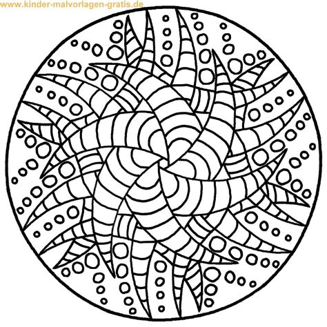 Ausmalbilder Mandalas Für Kinder