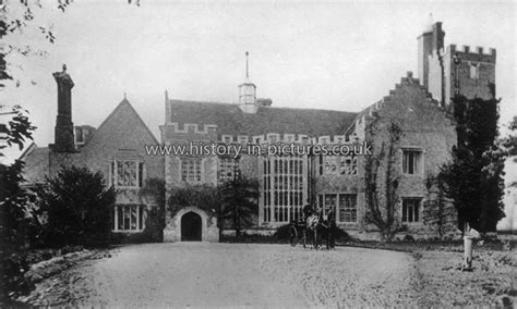 Street Scenes Great Britain England Essex Thaxted Horham Hall Thaxted Essex C 1906