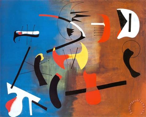 Joan Miro Peinture Composition Painting Peinture Composition Print