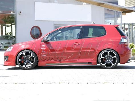 VW Golf 5 GTI R32 Vortex Side Skirts