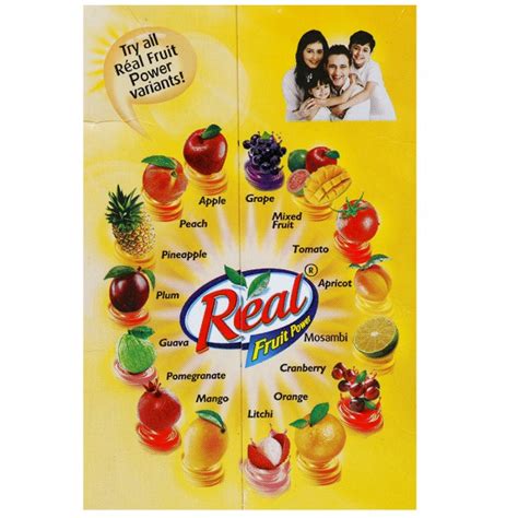 buy real fruit power alphonso mango nectar juice rich  vitamin