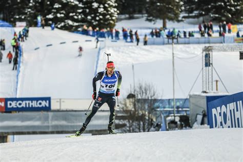 Philipp Nawrath GER Bildergalerie Biathlon IBU Weltcup Antholz