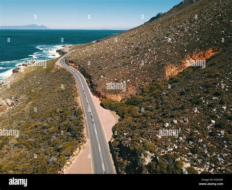 drone footage cape town Stock Photo - Alamy