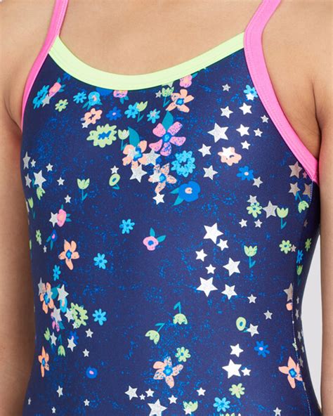 Zoggs Strikeback Girls Cosmic Flower Surfstitch