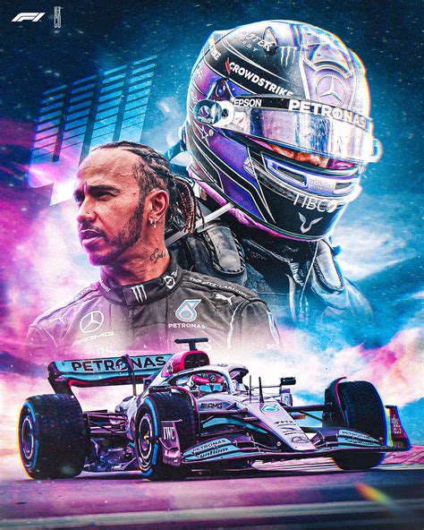 Lewis Hamilton Poster Design On Behance