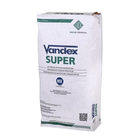 Vandex Super Nsf Approved Crystalline Waterproofing Lb Bag