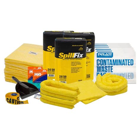 Skh Pratt Premium Hazchem Spill Kit Bin Max Global Products