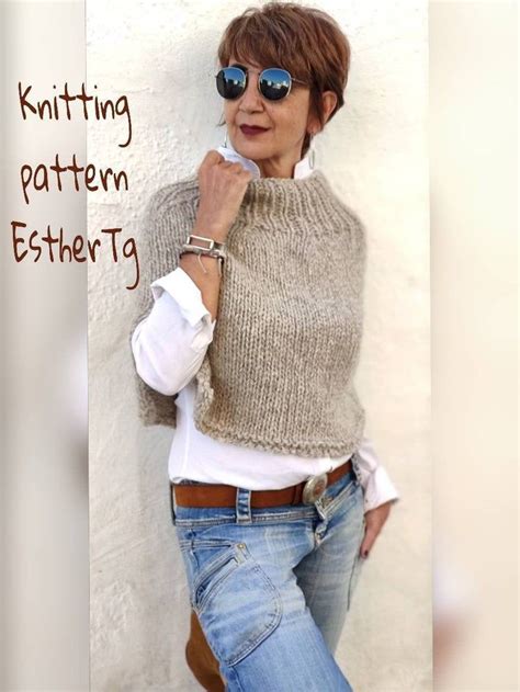 Knitting Patterns For Women Wool Poncho Pattern Poncho Knitting Pattern