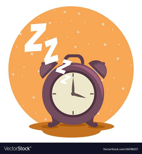 Sweet Dreams Sleeping Time Icon Royalty Free Vector Image