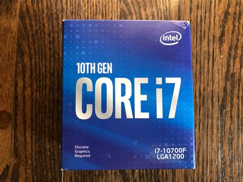 New Intel Core i7-10700F Processor (4.8 GHz, 8 Cores, Socket LGA1200 ...