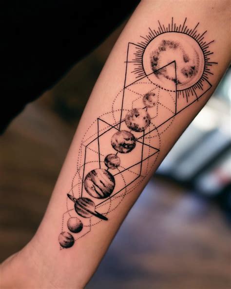 101 Amazing Solar System Tattoo Ideas That Will Blow Your Mind