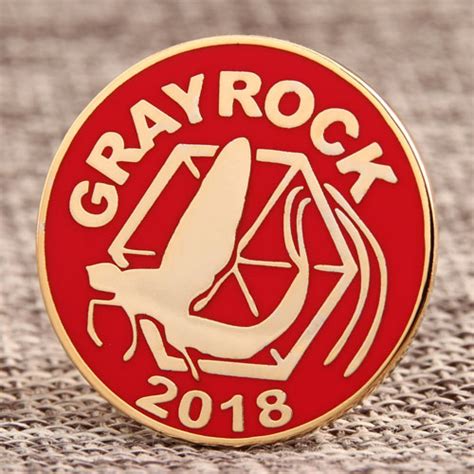 Gray Rock Enamel Pins Custom Enamel Pins No Minimum 40 Off