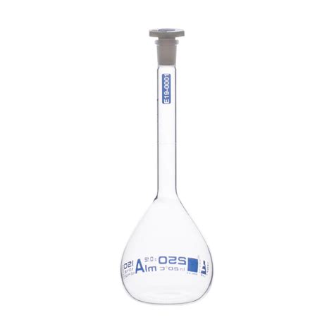 Volumetric Flask 25ml Class A Astm ±003ml Tolerance — Eisco Labs