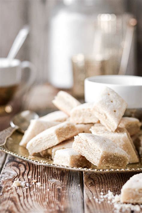 Classic Almond Shortbread Cookies Curly Girl Kitchen