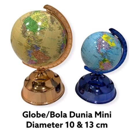 Jual Globe Mini Diameter Cm Shopee Indonesia