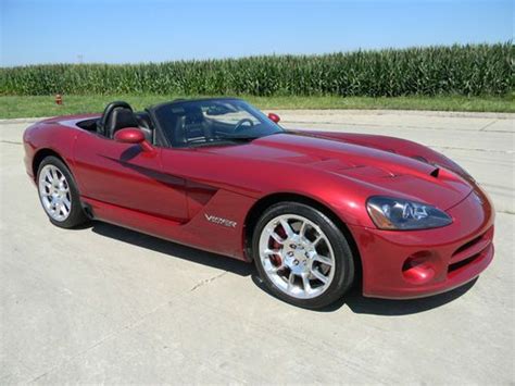 Buy Used Dodge Viper Srt Convertible L Low Miles Wow In