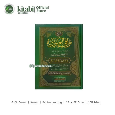 Jual Kitab Maroqil Ubudiyyah Makna Pesantren Kitab Maraqil Ubudiyyah