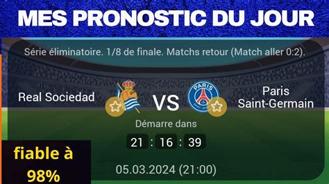 Mes Pronostic Football Du Jours Youtube