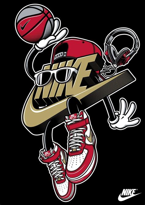 Cartoon Nike Wallpapers Top Free Cartoon Nike Backgrounds
