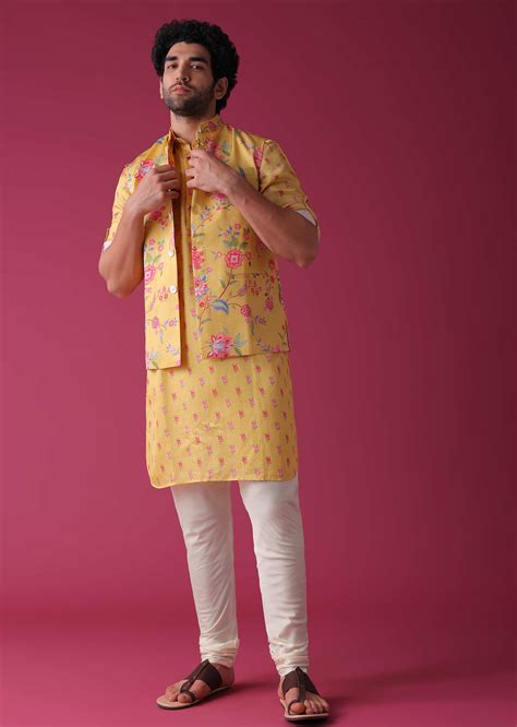 Indian Traditional Dress For Men With Jacket