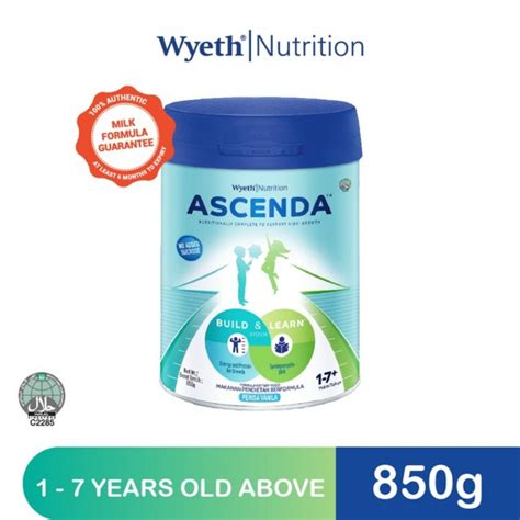 Wyeth Ascenda 1 7 Years Expired 092022 Shopee Malaysia