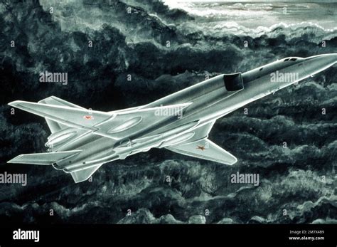 Un Concept D Artiste D Un Avion Sovi Tique De Retour Au Feu De Tupolev