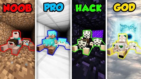 Aloukika Raj Jebaliy On Twitter Minecraft Noob Vs Pro Vs Hacker Vs