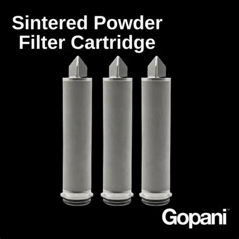 Sintered Metal Powder Filter Cartridge At 8000 00 Inr In Ahmedabad Gopani Product Systems